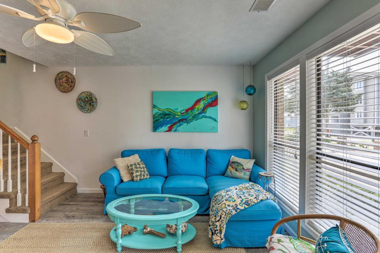 North Myrtle Beach Townhome, 1 Block To Ocean! Kültér fotó