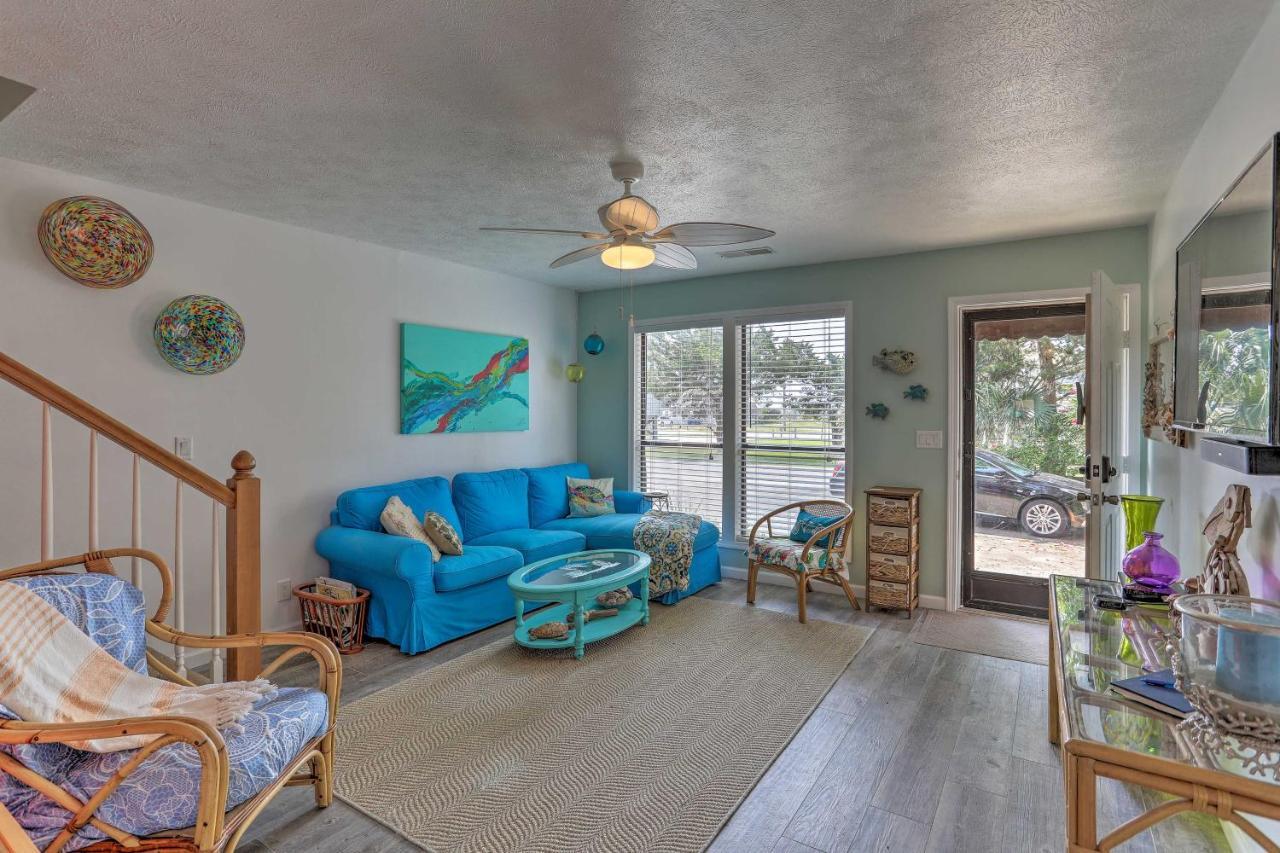 North Myrtle Beach Townhome, 1 Block To Ocean! Kültér fotó